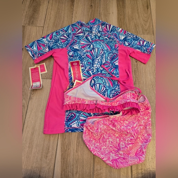 NWT Lilly Pulitzer for Target Swim Set, 14/16 Kids - Picture 7 of 7
